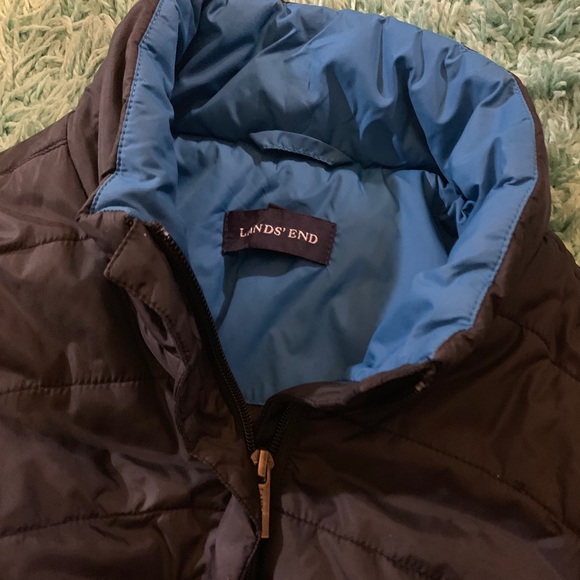 LAND’S END PUFFER LIGHTWEIGHT JACKET. EUC! - Picture 4 of 16